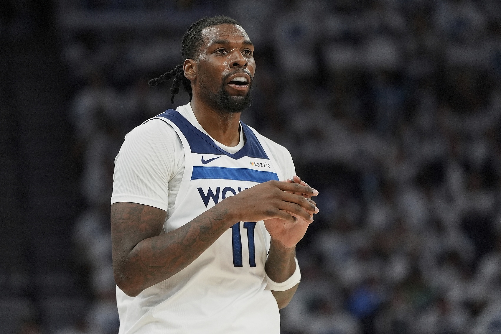 难挽败局!纳兹·里德12中8拿到25分10板 三分7中5